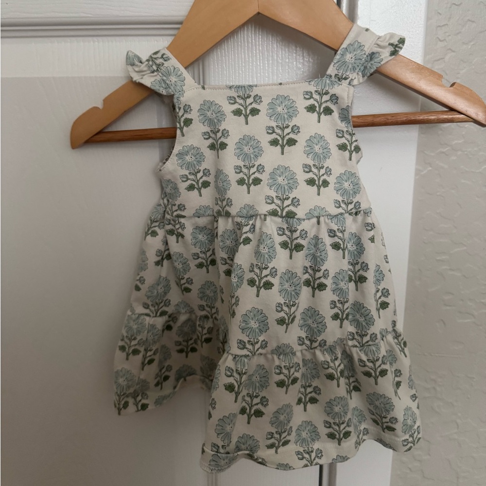 Floral Print Kids Casual Dress